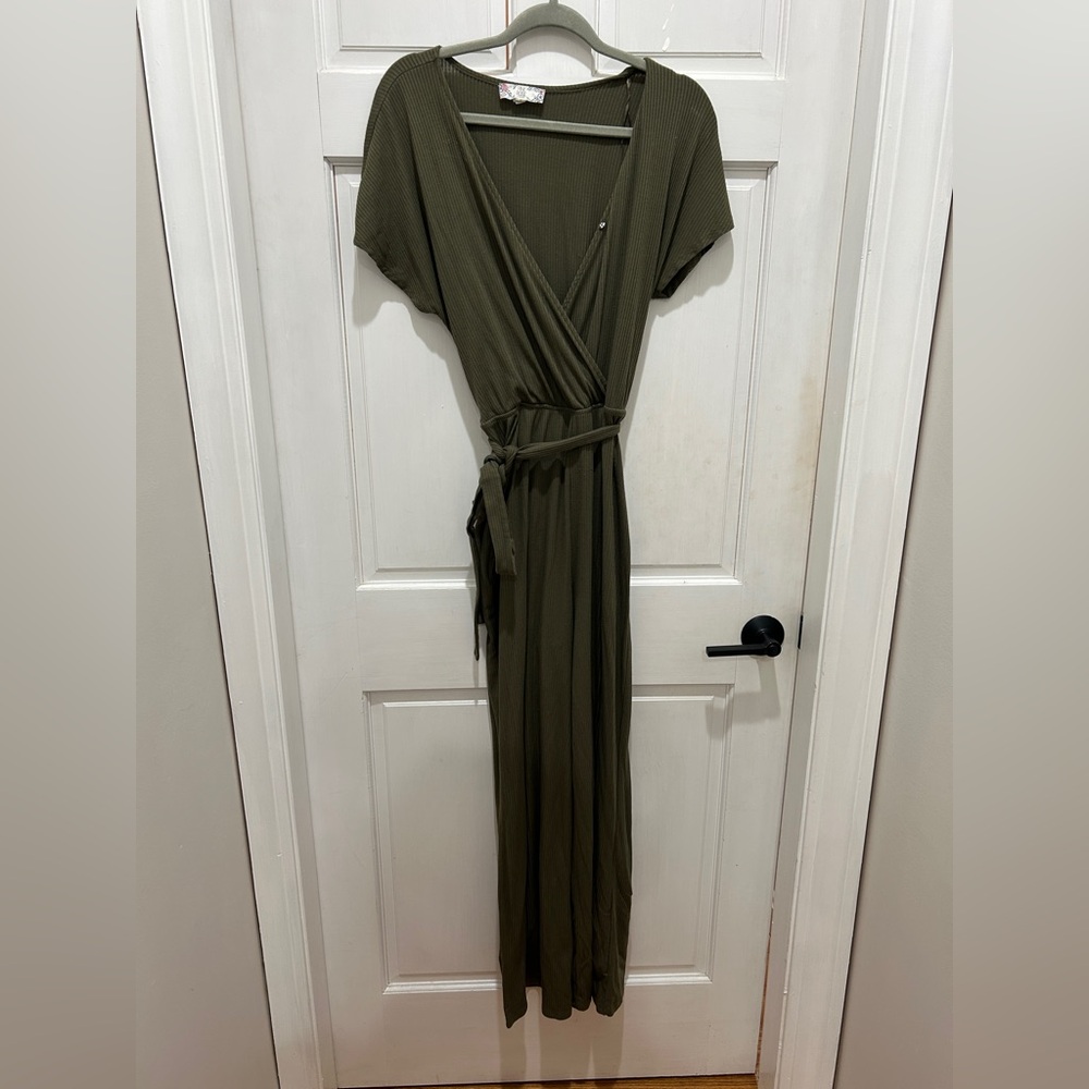 Olive Green Jumpsuit